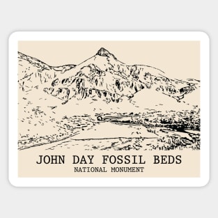 John Day Fossil Beds National Monument Sticker